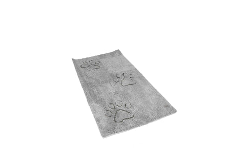 Dog Gone Smart Dirty Dog Doormat Runner Silver Grey 60x30