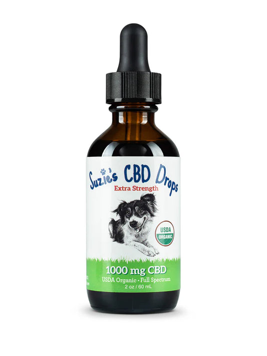 Suzie's 1000mg CBD Drops for Dogs