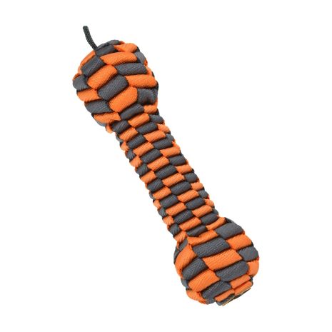 Tall Tails Braided Bone Orange 9"