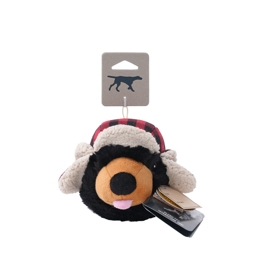 Tall Tails 2-in-1 Bear Head w/ Hat 5"