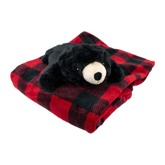 Tall Tails Bear Blanket Gift Set