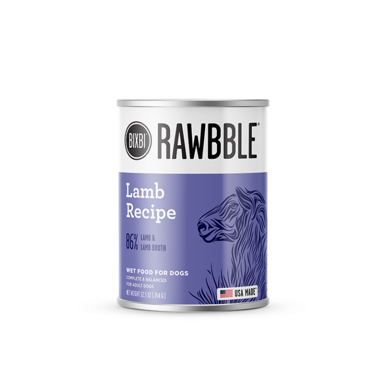 Bixbi Rawbble Canned Lamb Dog Food 12.5oz