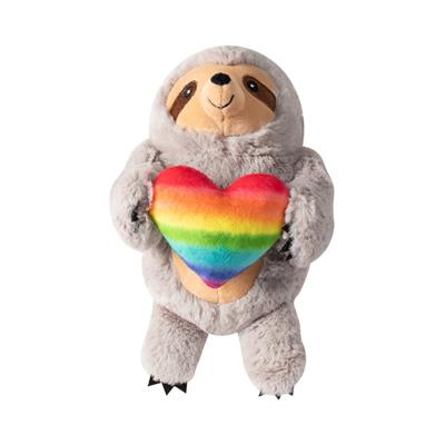 Fringe Studio Follow Your Rainbow Plush Dog Toy