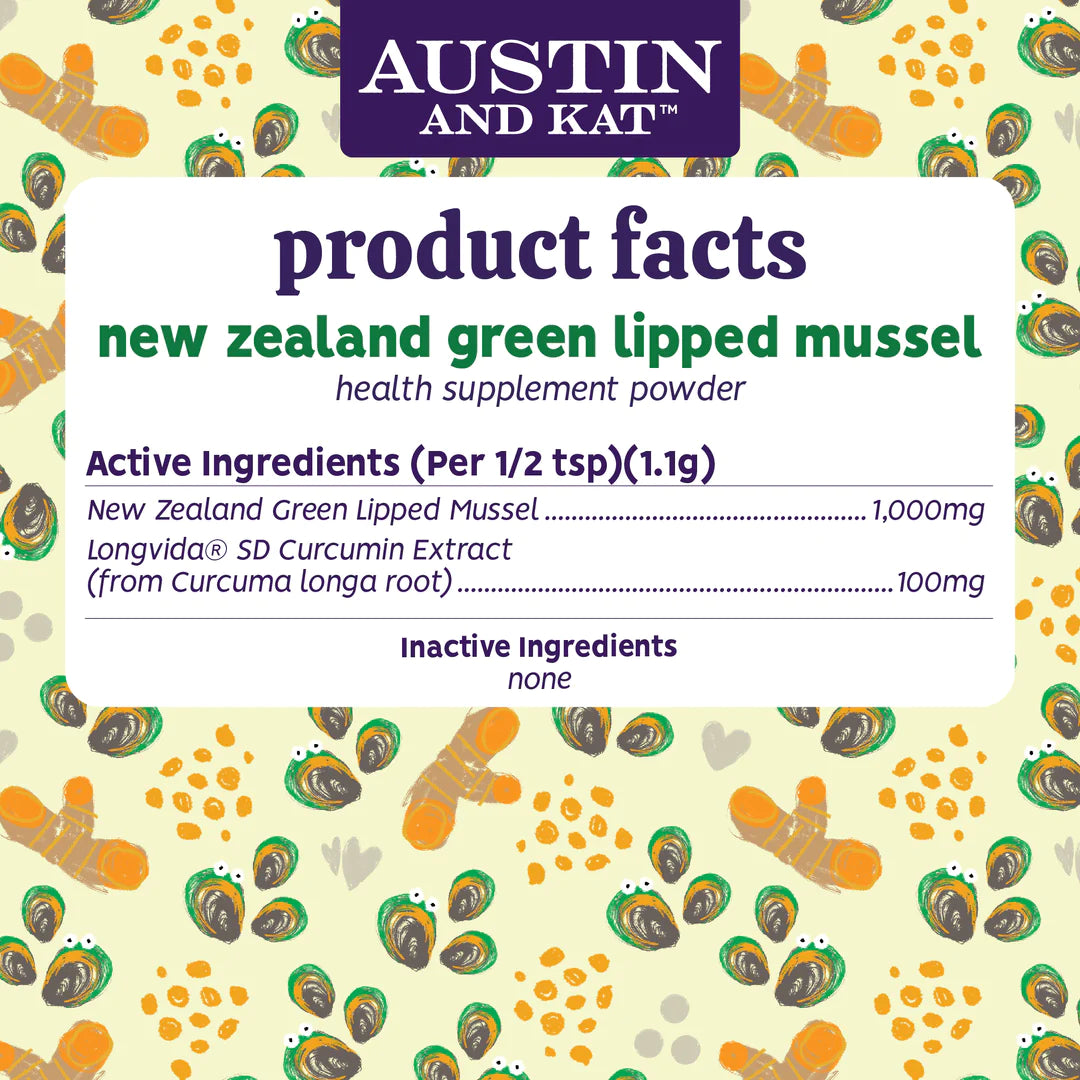 Austin & Kat Mobility Green Mussel Topper 66g