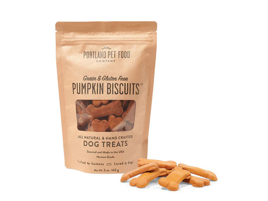 Portland Pet Food Company Grain Free Pumpkin Biscuits 5oz