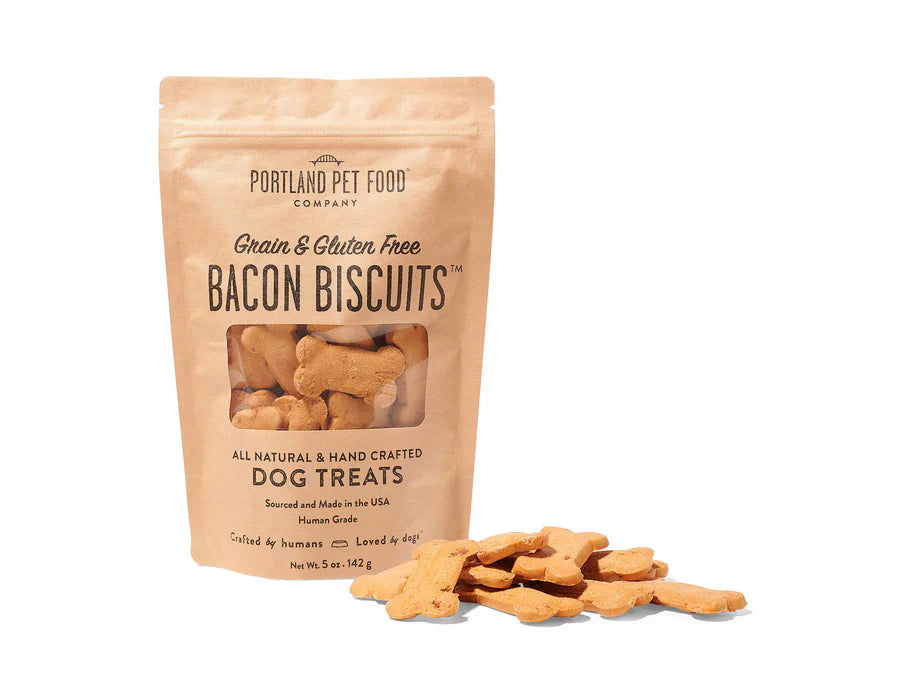 Portland Pet Food Company Grain Free Bacon Biscuits 5oz