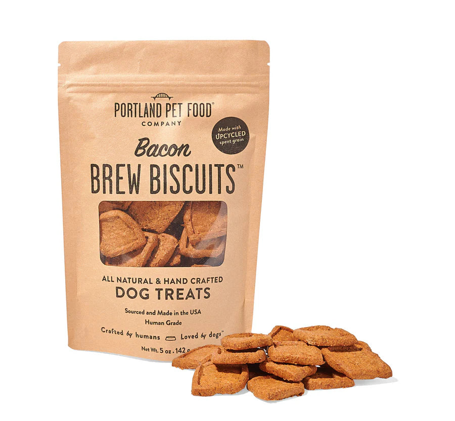 Portland Pet Food Bacon Brew Biscuits 5oz