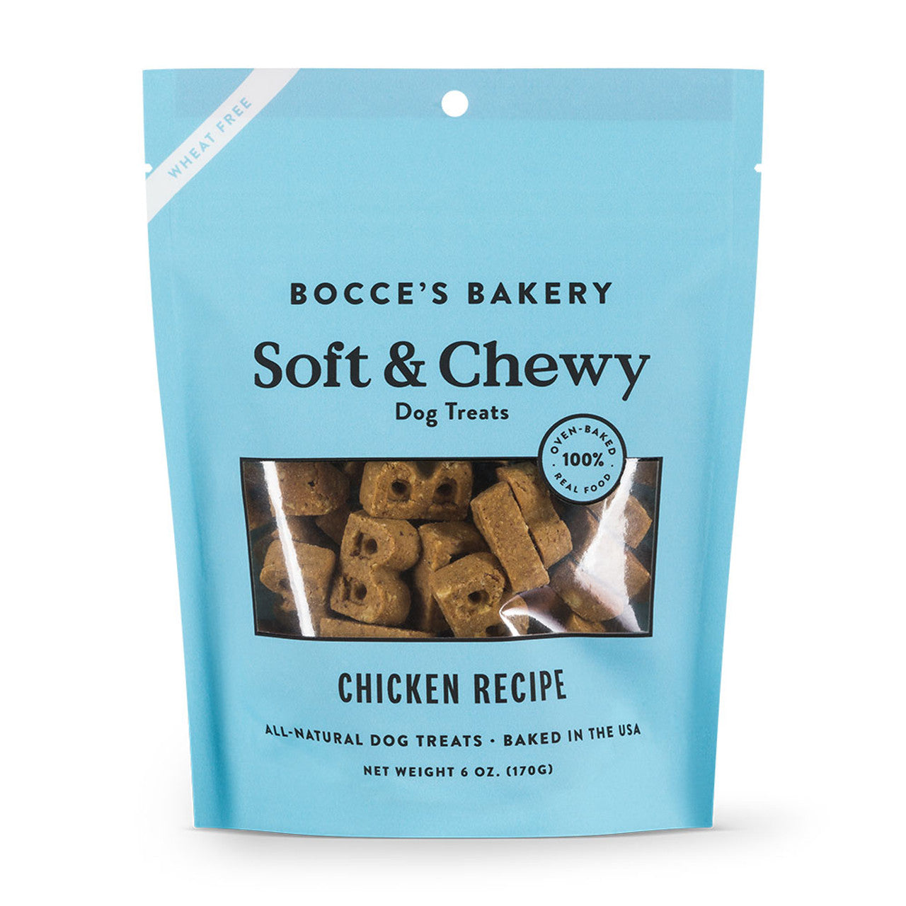 Bocce's Soft & Chewy Chicken 6-oz