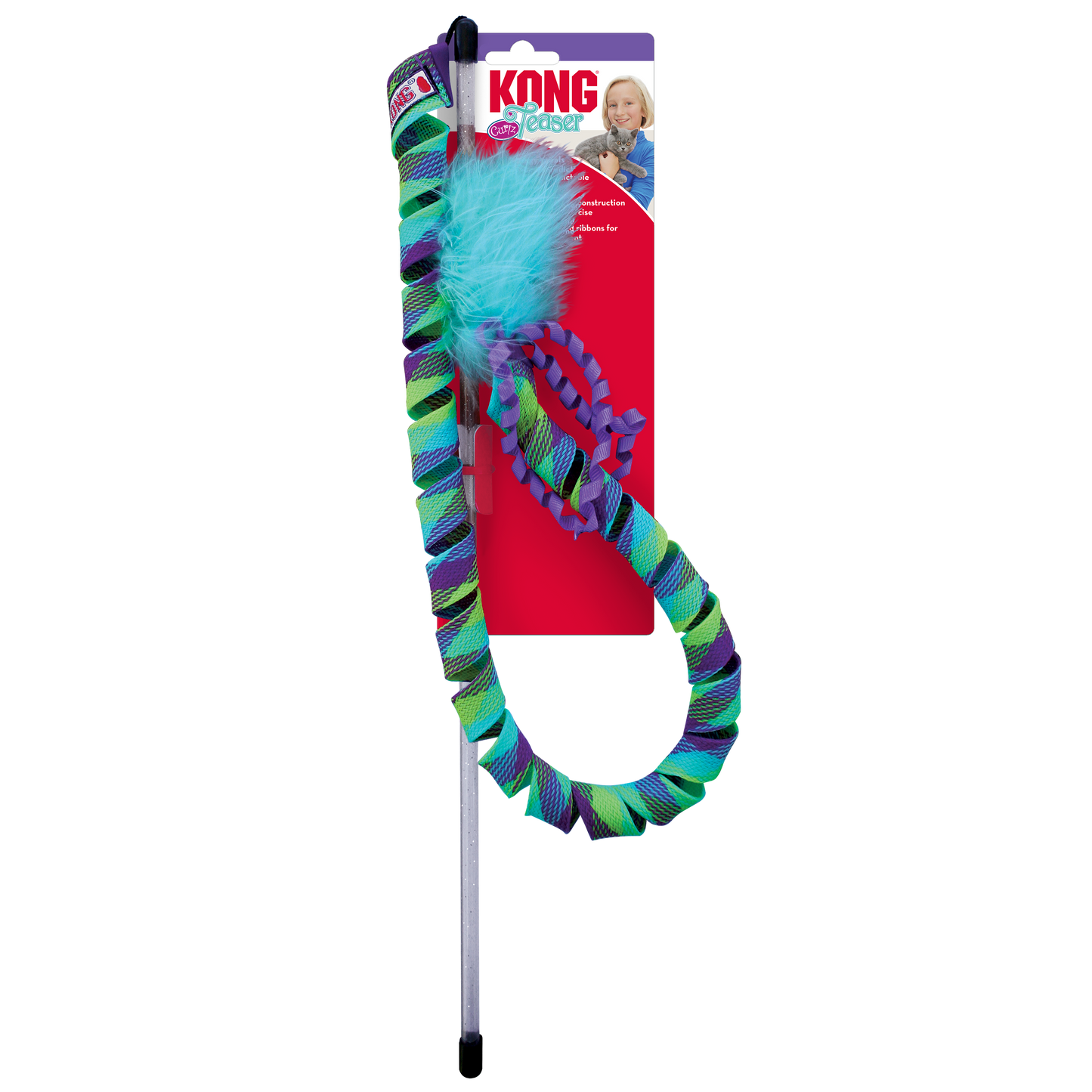 The KONG Company Cat Teaser Curlz