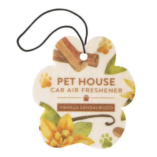 Pet House Vanilla Sandalwood Car Freshener