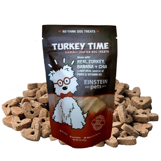 Einstein Pets Turkey Time Dog Treats 2oz