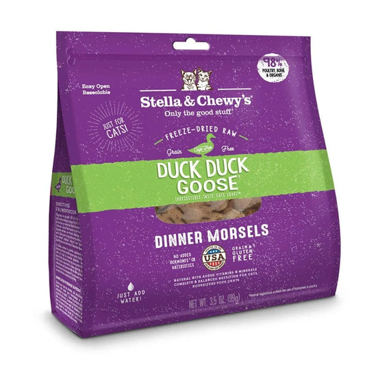 Stella & Chewy's Duck Duck Goose Freeze Dried Raw Dinner Morsels