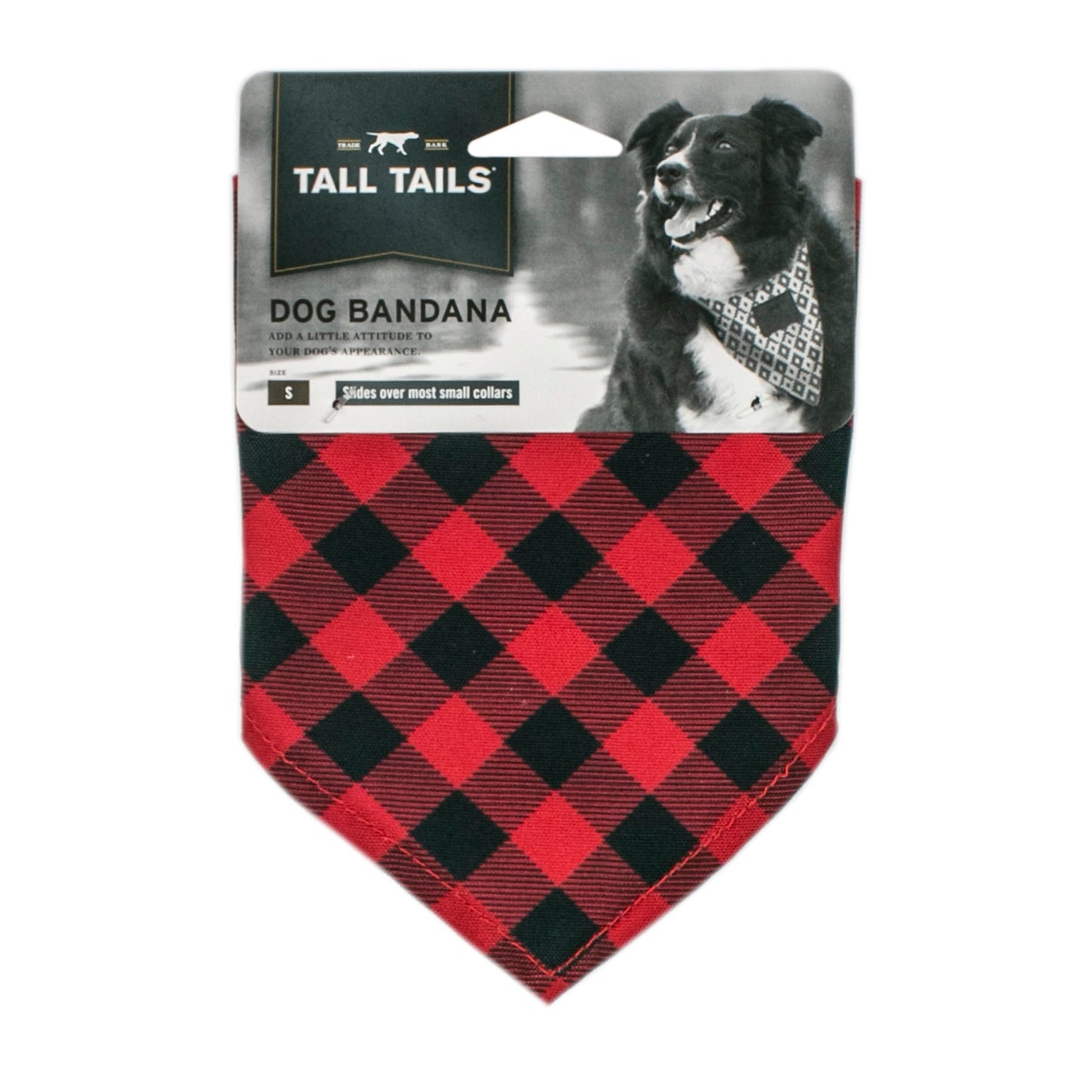 Tall Tails Bandana Hunter Plaid