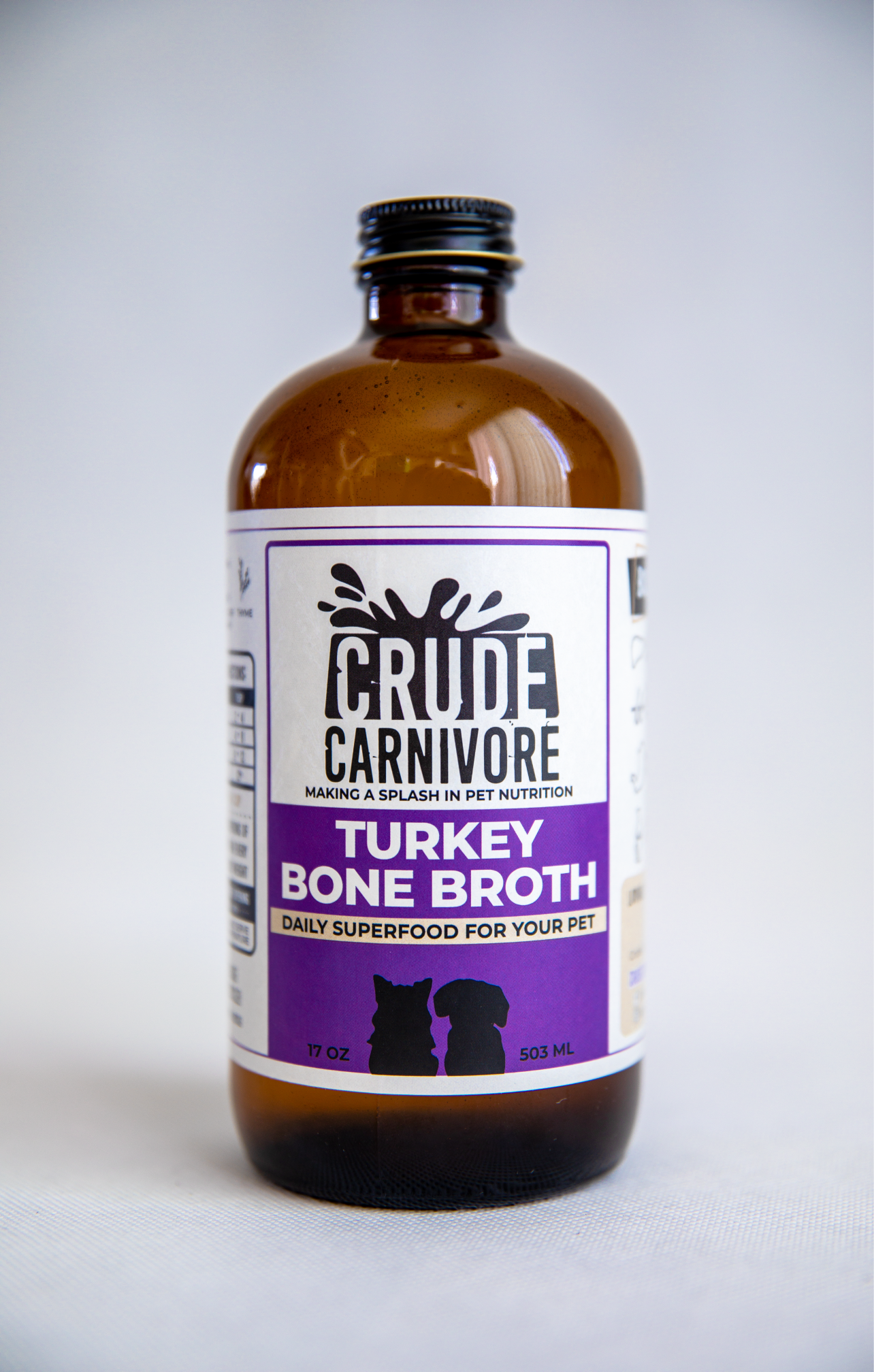 Crude Carnivore 16oz Turkey Bone Broth