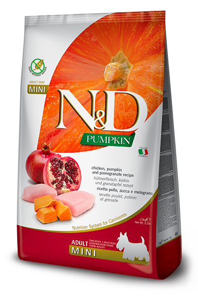 Farmina N&D Pumpkin Chicken & Pomegranate Mini Adult Dog Food