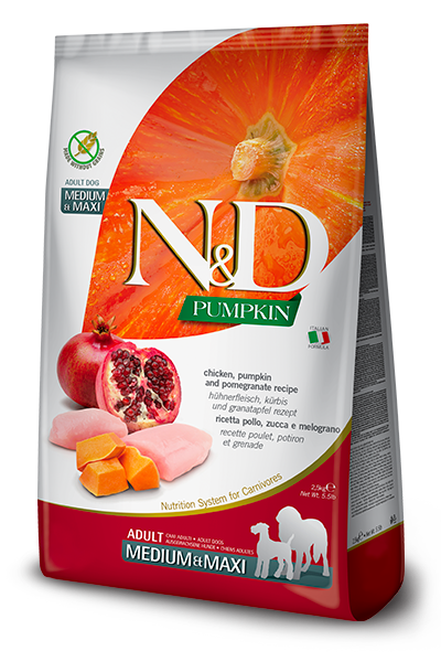 Farmina N&D Pumpkin Chicken & Pomegranate Medium/Maxi Adult Dog Food