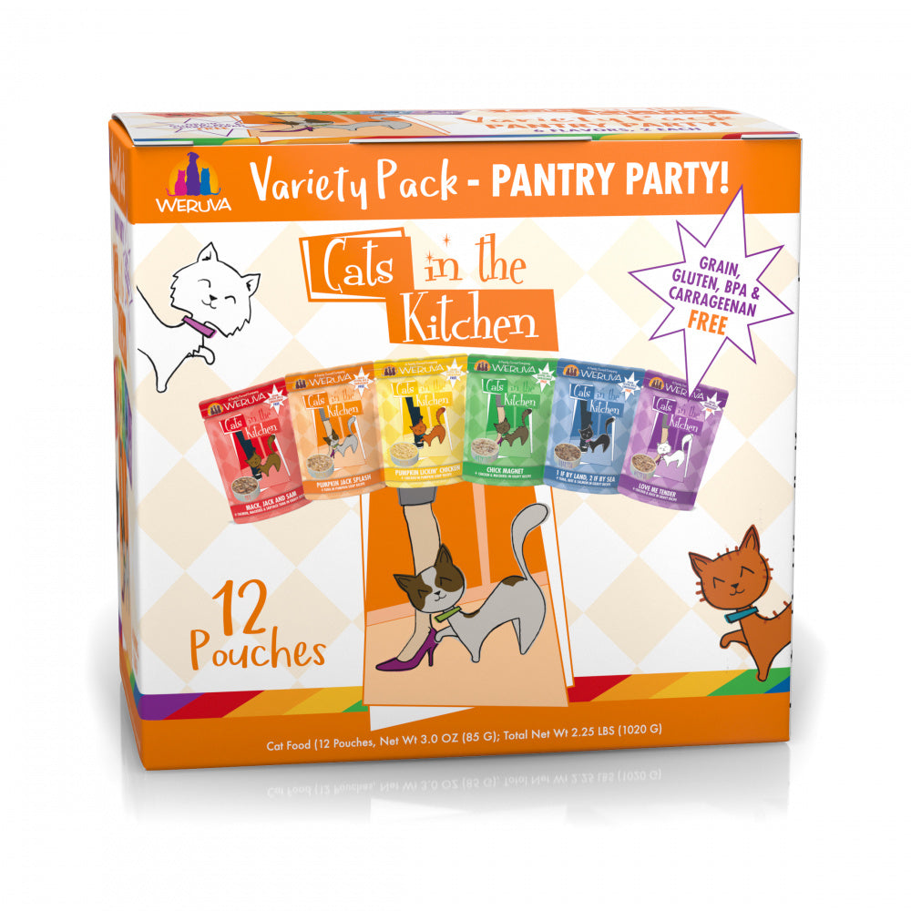 Cats in the Kitchen Pantry Party Variety Pack 2.25 lbs