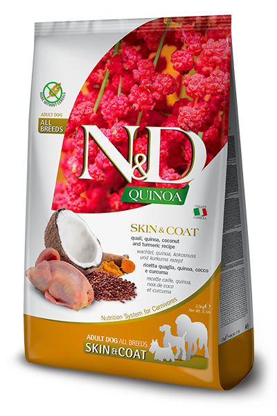 Farmina N&D Quinoa Skin & Coat Quail Dog Food