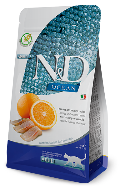 Farmina N&D Grain Free Ocean Herring Adult Cat Food
