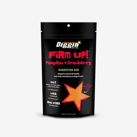 Diggin' Your Dog Firm Up Pumpkin Cranberry 4oz