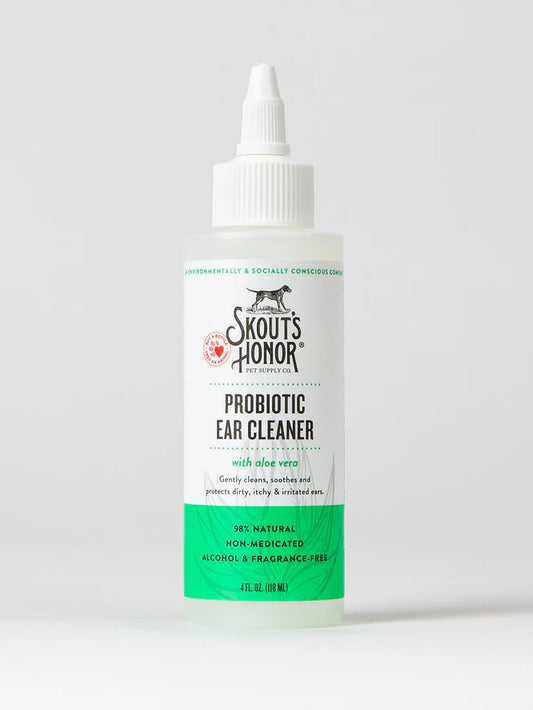 Skouts Honor Probiotic Ear Cleaner for Dogs 4oz