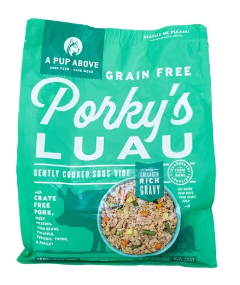 A Pup Above Porky's Luau Gently Cooked Dog Food