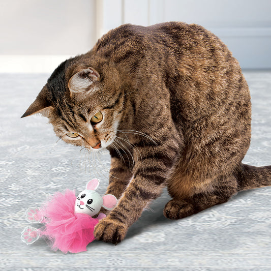 The KONG Company Flingaroo Tutu Cat Toy