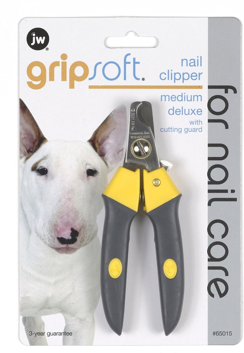 JW Gripsoft Deluxe Nail Clipper Medium