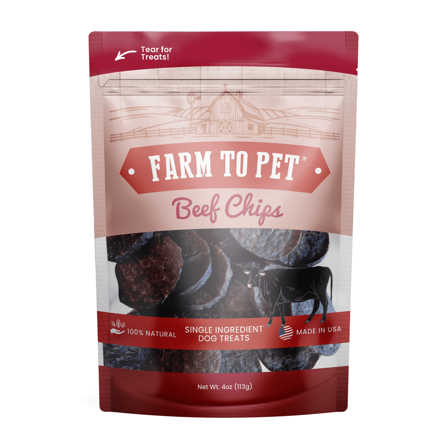 Beef Chips Dog Treats