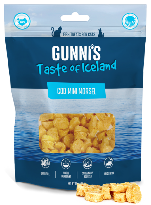 Gunni's Pet Cod Mini Morsels 1.5 oz