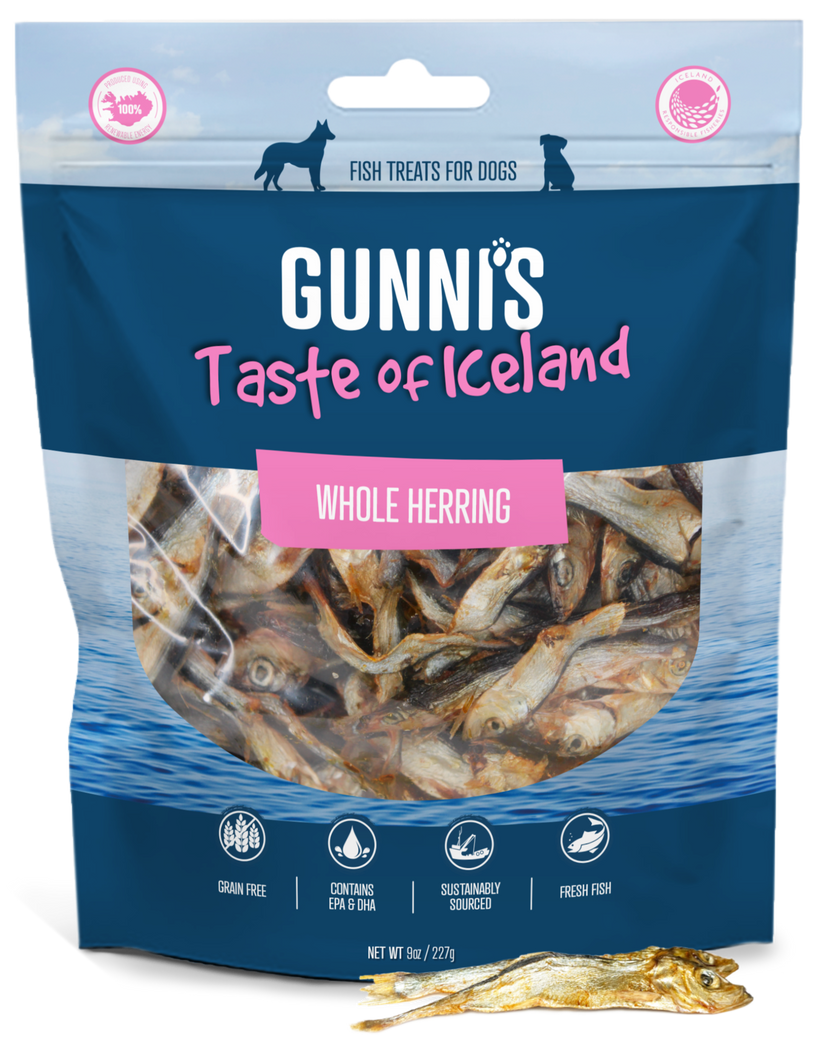 Gunni's Pet Whole Herring 9 oz