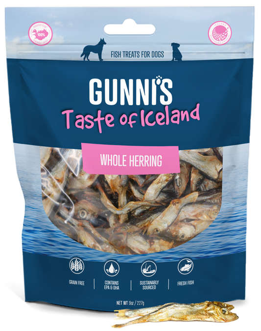 Gunni's Pet Whole Herring 9 oz