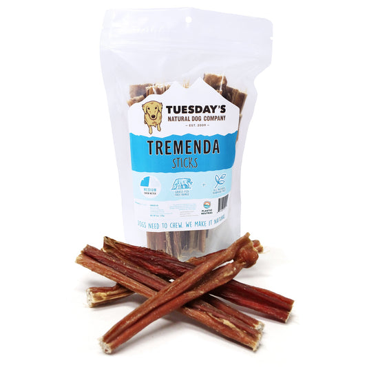 The Natural Dog Company Tremenda Sticks 5" 6-oz