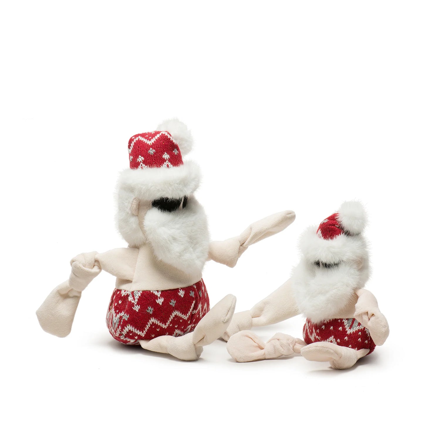 HuggleHounds Beach Bum Santa Knottie Dog Toy