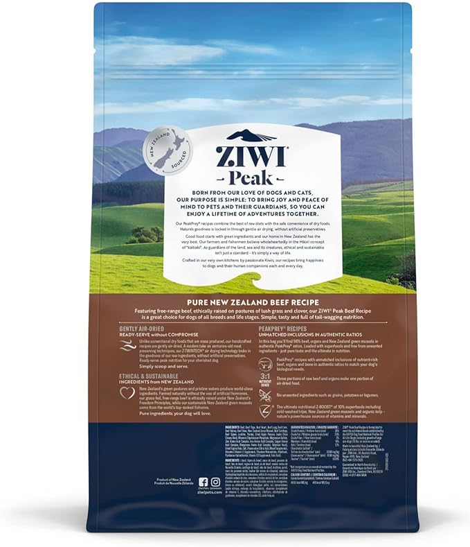 Ziwi Peak Air Dried Beef Dog