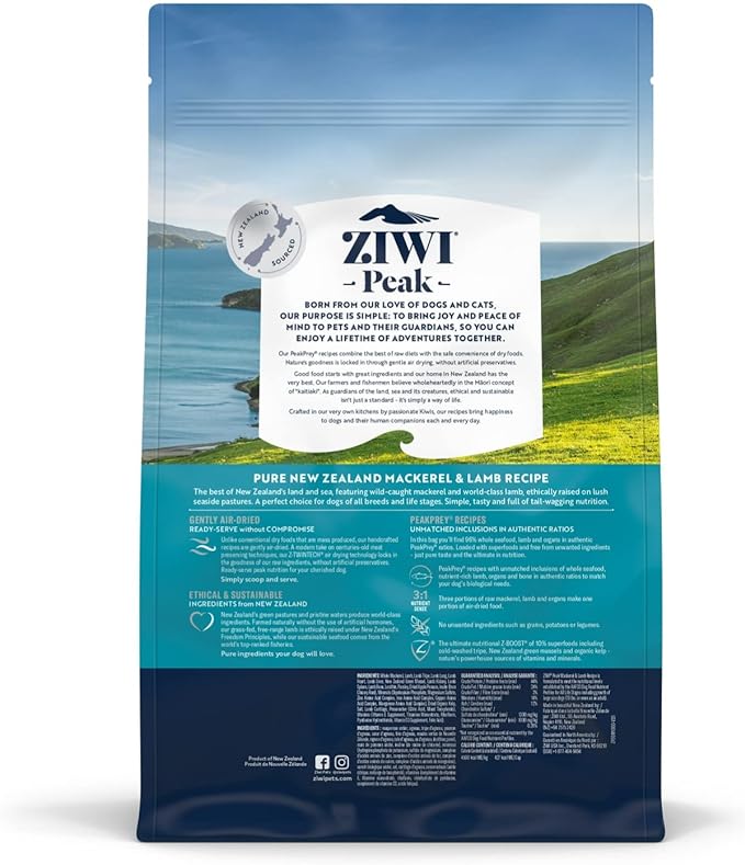 Ziwi Peak Air-Dried Mackerel & Lamb