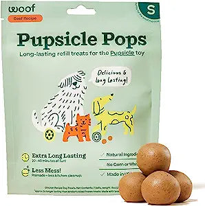 Woof Pupsicle Pops Beef & Peanut Butter Recipe