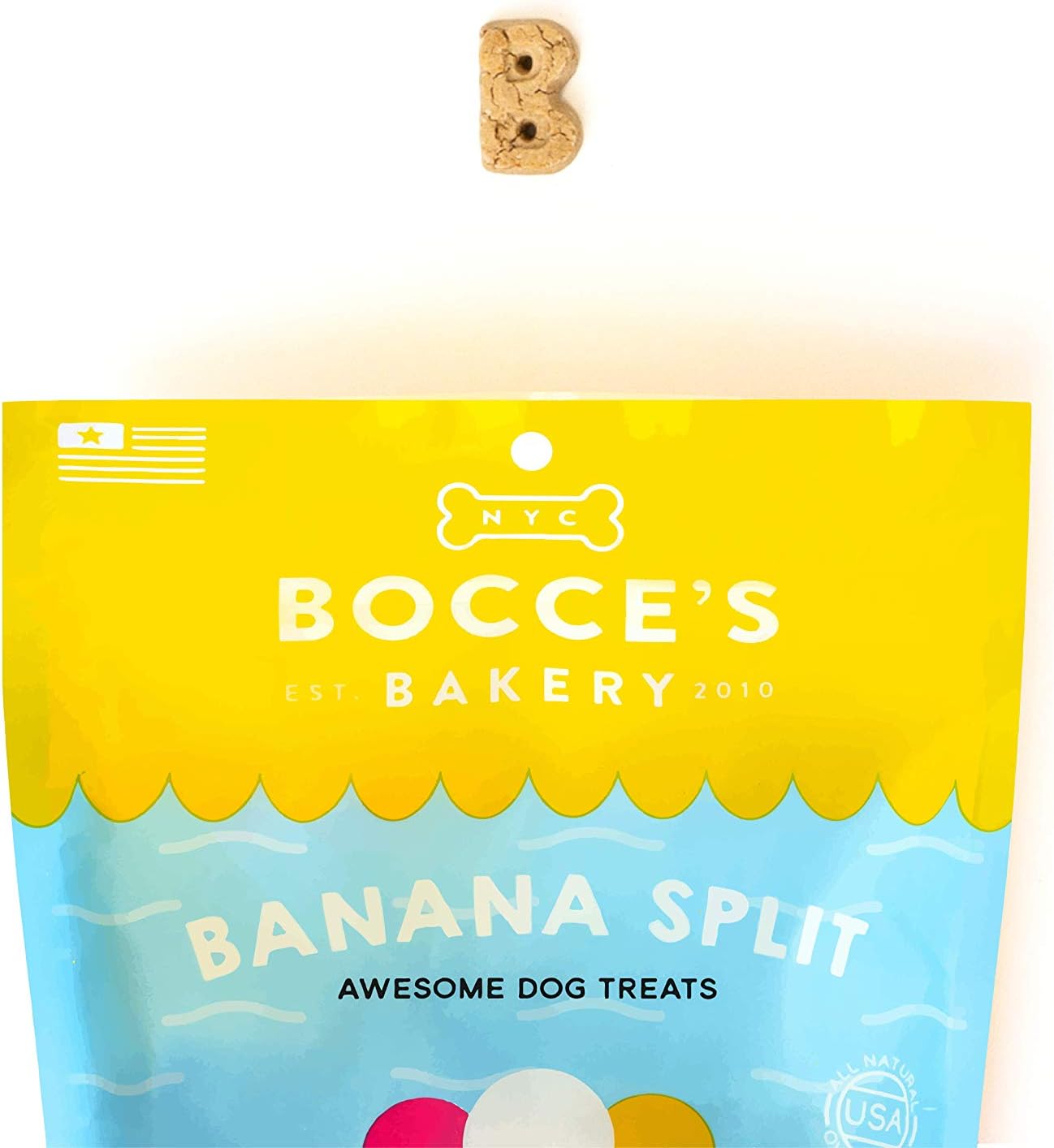 Bocce's Bakery All-Natural Banana Split Treats 5oz