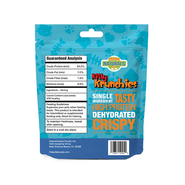 Chip's Naturals Kitty Krunchies Sardines Cat Treats