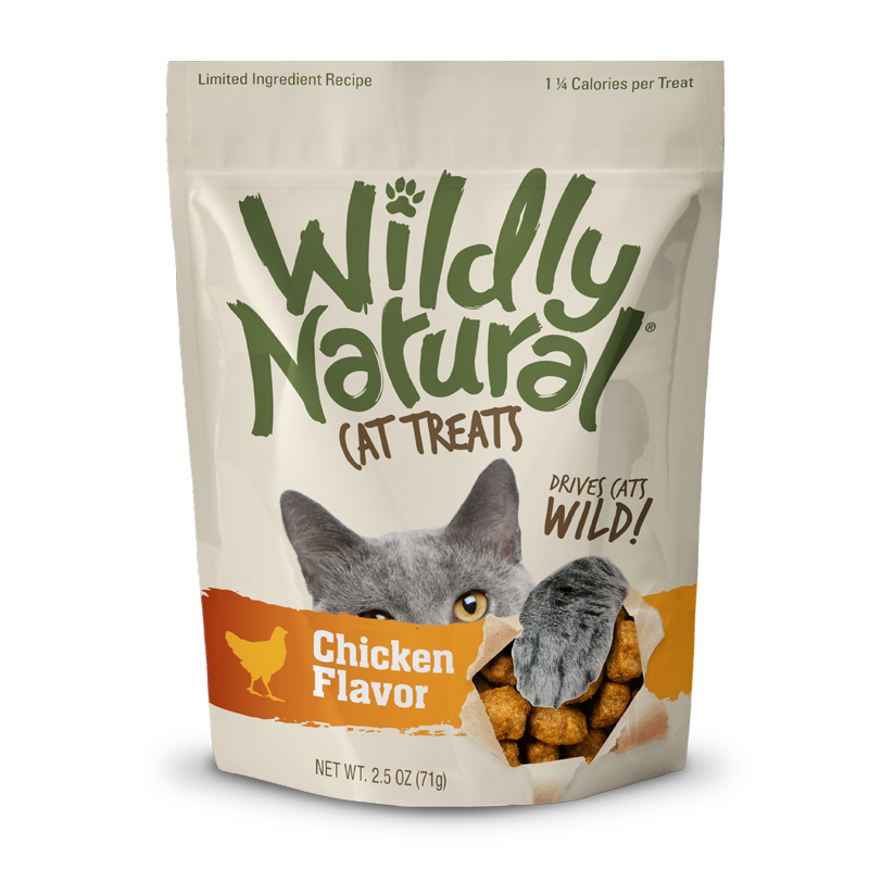 Fruitables Wildly Natural Cat Treats Chicken 2.5-oz