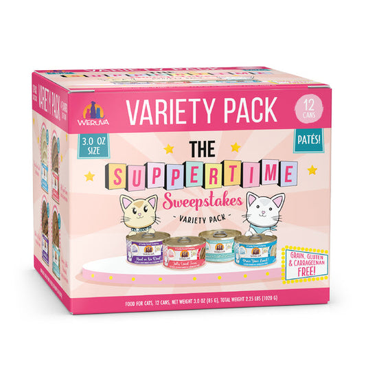 Weruva Suppertime Sweepstakes Cat Variety Pack 3oz