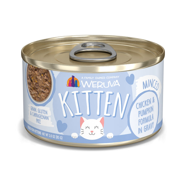 Weruva Kitten Chicken & Pumpkin in Gravy 3 oz