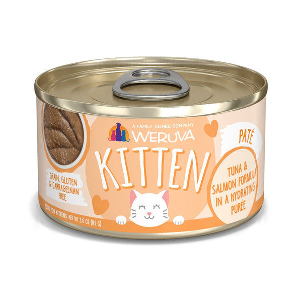 Weruva Kitten Tuna & Salmon Puree 3 oz