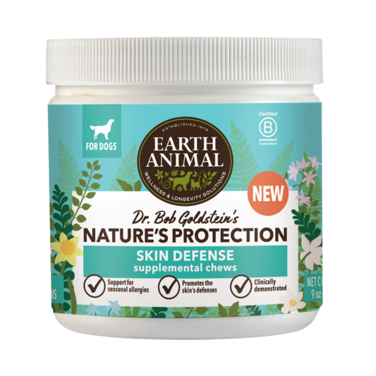 Earth Animal Nature's Protection Skin Defense Chews 90ct