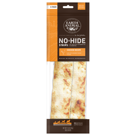 Earth Animal No Hide Chicken Strips 4 Pk