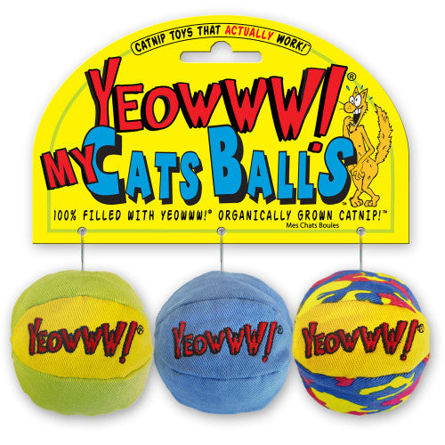 Yeowww! My Cat Balls 3-pack