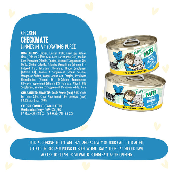 BFF Play Pate Checkmate Chicken 5.5oz