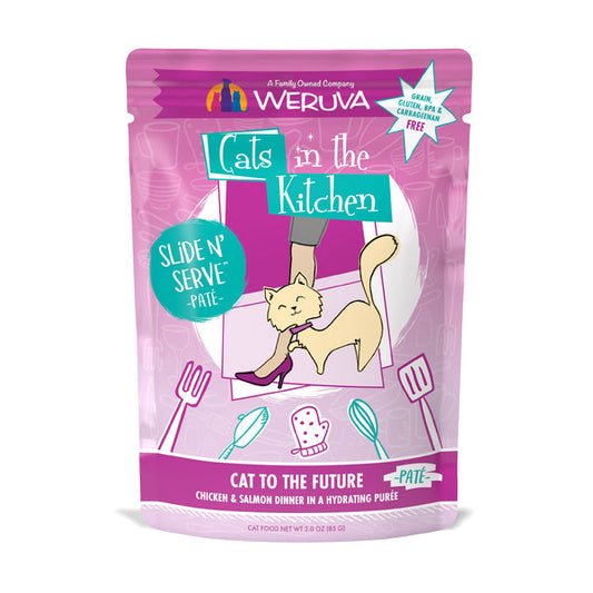 Cats in the Kitchen Slide Cat to the Future 3-oz