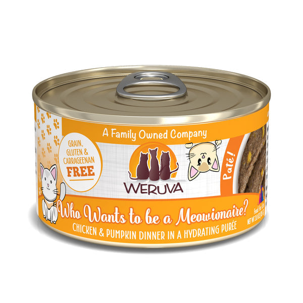 Weruva Who Wants to be a Meowinaire Canned Cat 3 oz