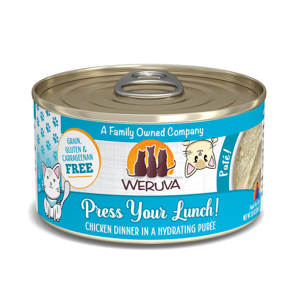Weruva Cat Pate Press Your Lunch 3oz